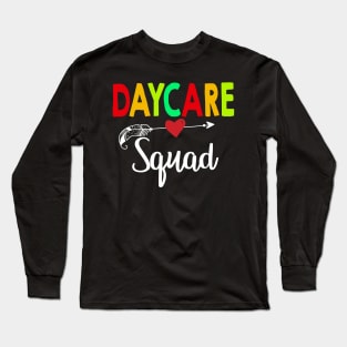 Daycare Squad Teacher Back To School Long Sleeve T-Shirt